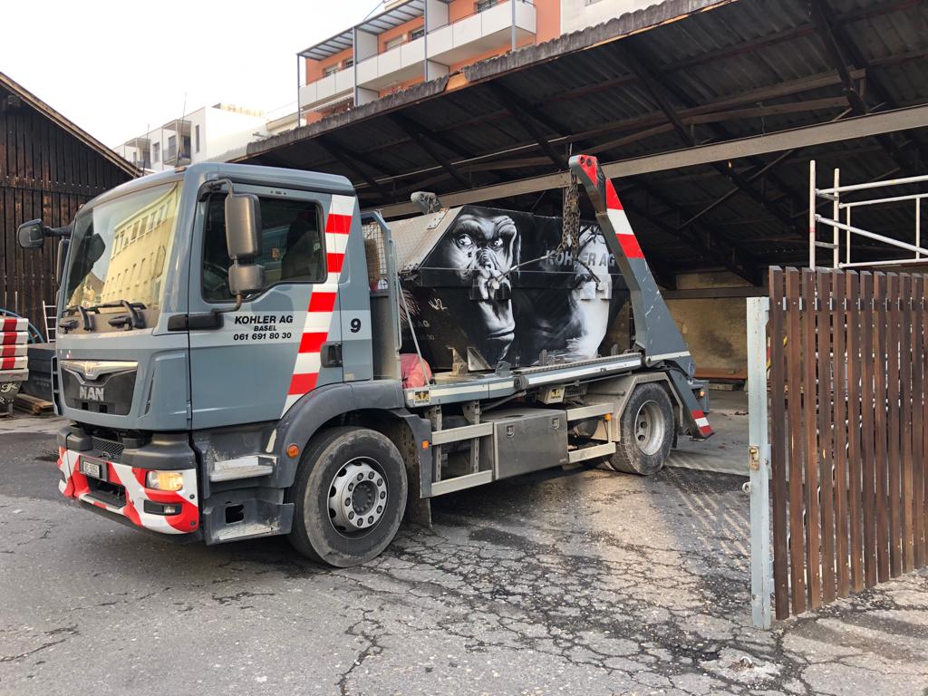 Muldenkipper im Einsatz